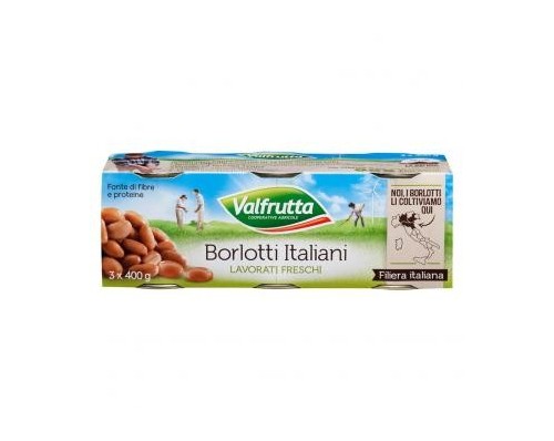 Fagioli Borlotti gr. 400 x 3 | Cascina Santa Rita