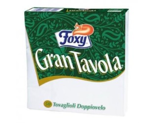 Tovagliolini Gran Tavola 2 Veli cm.38 50 Peri per Confezione | Cascina Santa Rita