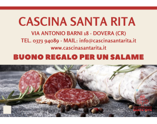 Buono Regalo per 1 Salame | Cascina Santa Rita