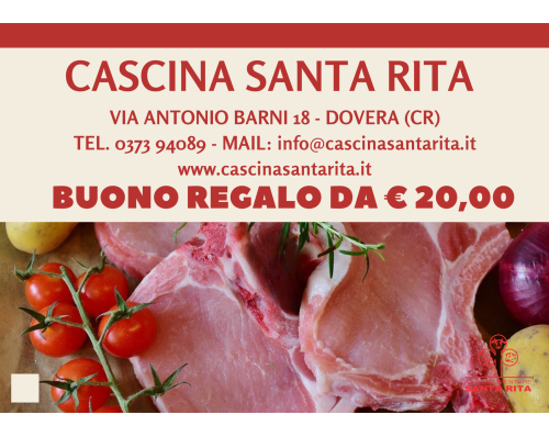 Buono Spesa da € 20,00 | Cascina Santa Rita