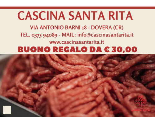 Buono Spesa da € 30,00 | Cascina Santa Rita