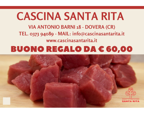 Buono Spesa da € 60,00 | Cascina Santa Rita