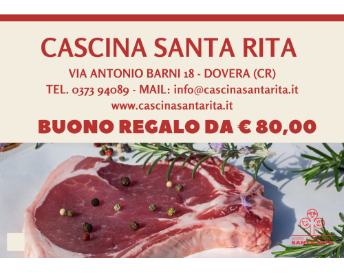 Buono Spesa da € 80,00 | Cascina Santa Rita